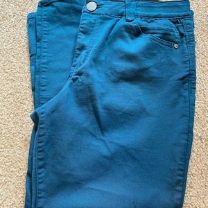 Democracy Women’s Ab Solution Dark Green Jeans Size 16